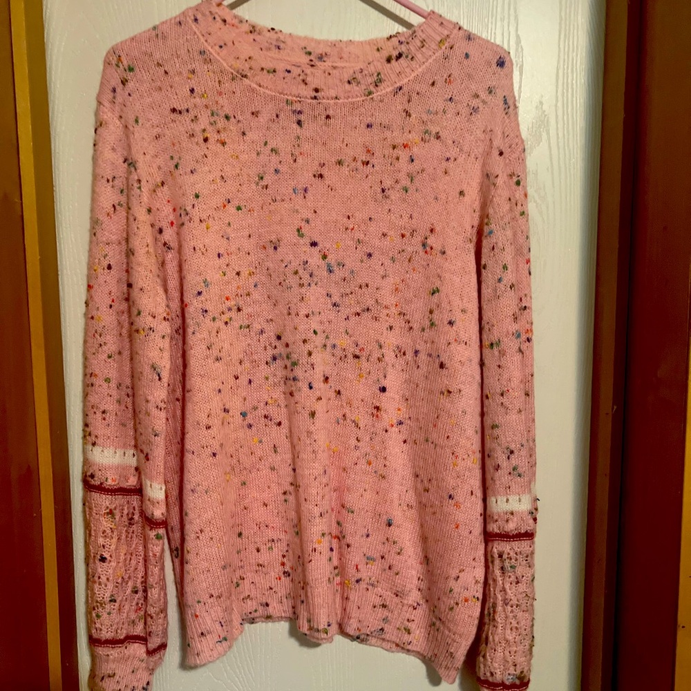 Pink sweater